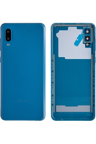 Samsung A022 A02 Uyumlu Arka Kapak Mavi