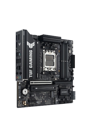 Asus Tuf Gamıng B850m-e Wıfı, 4xddr5, 3x M.2, Hdmı, Dp, Type-c, Wi-fi 6e, Bluetooth V5.3, Am5 Soket Gamıng Anakart