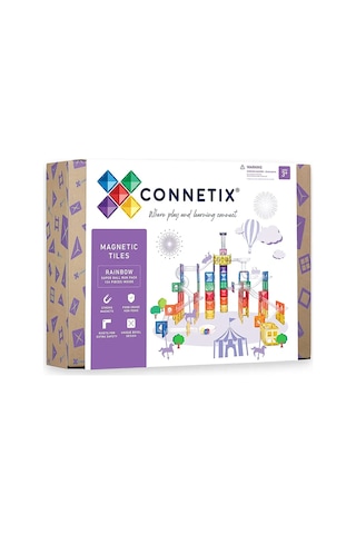 Connetix Super Ball Run Pack Manyetik Bloklar - 134 Parça