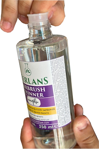 Airbrush İnceltici 250 Ml Akrilik Boya Airbrush Thinner Flow Improver Akışkanlık & Detay Kontrolü