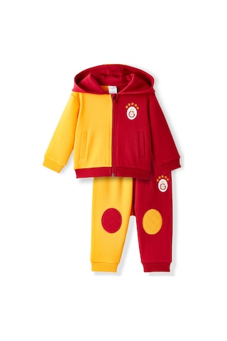 Gsstore Galatasaray Bebek Eşofman Takımı B252045 Sarı - Kırmızı