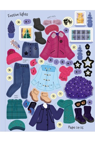 Sticker Dolly Dressing Winter Wonderland Usborne