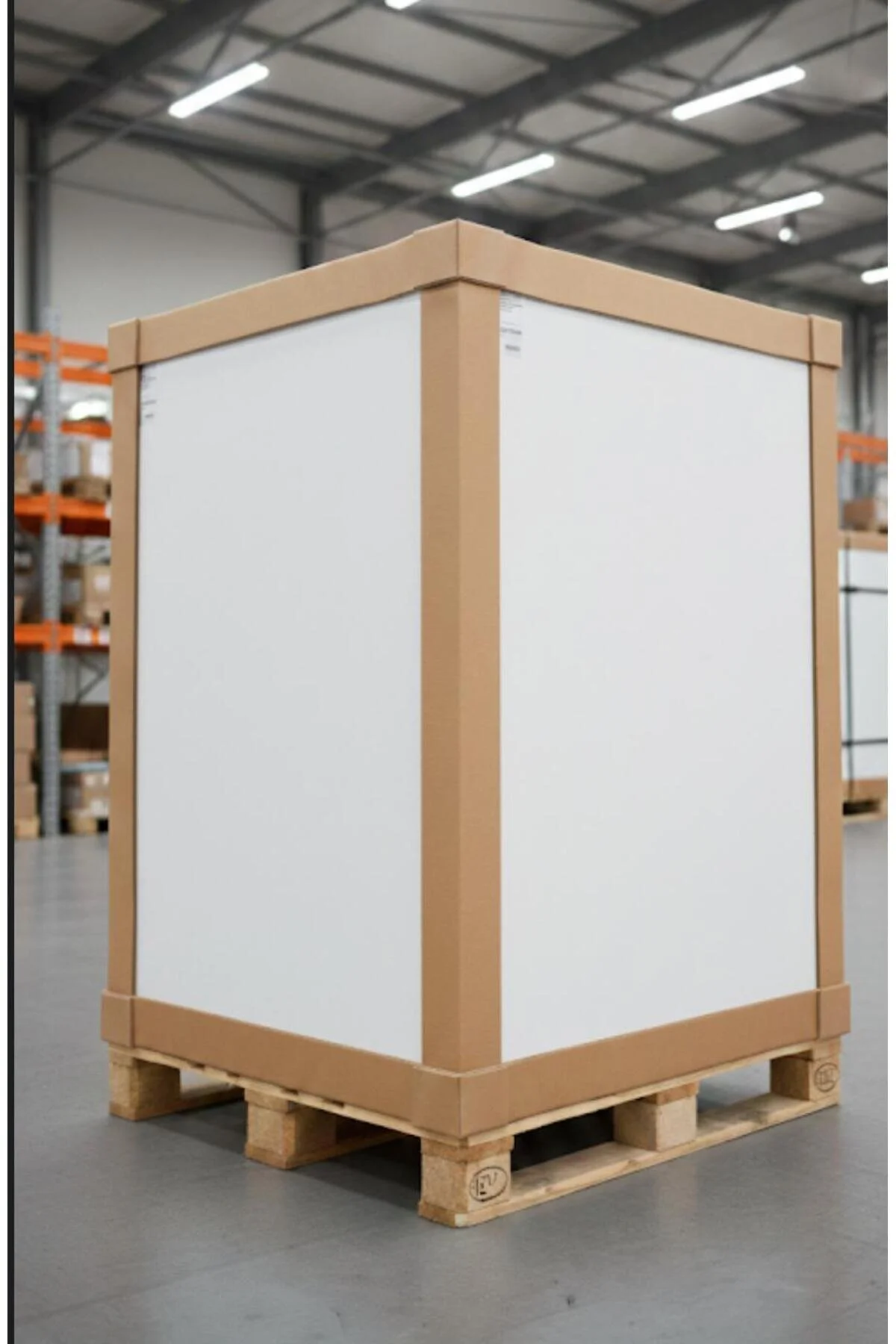 Karton Köşebent Palet Koruyucu Köşe Koruyucu Kraft Köşe 40x40x4 200 Cm 25 Adet 25 Adet