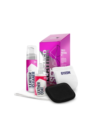 Gyeon Q²m Leatherset Natural Modern Deri Günlük Hafif Temizlik Ve