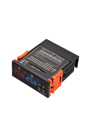 Vkemall Stc-3008 Akıllı İki Yollu Sıcaklık Kontrol Cihazı - Isıtma/soğutma/ayarlama/gecikmeli Başlangıç/uyarı - Ac 110 220v