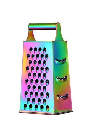 Symbee Ev Mutfak Çok Amaçlı Paslanmaz Çelik 4 Yönlü Sebze Dilimleyici - Salatalık, Patates, Sarımsak İçin创刨器 A199 Renkli Diğer