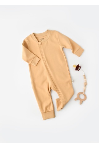 BabyCosy Organik Fermuarlı Tulum Csy3036 001