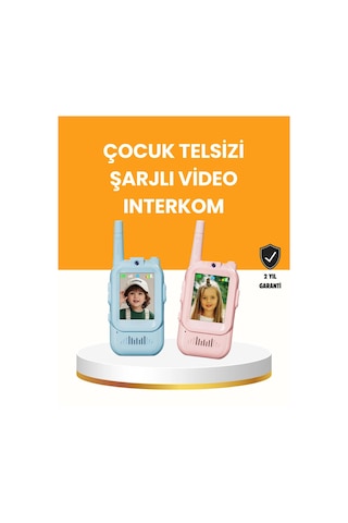 Uzun Menzilli Video Walkie Talkie Eğitici Ve Eğlenceli Oyuncak -