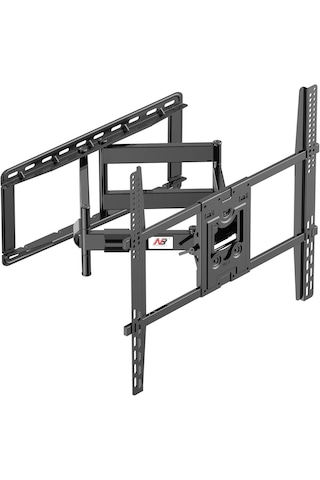 Nb Sp5 75"-110" Tv Uyumlu, Çift Kollu, Dönebilen, Vesa Destekli Ağır Hizmet Tipi Tv Askı Aparatı