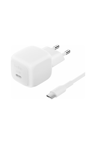 Belkin Kompakt Duvar Şarj Cihazı 45 W + Usb-c - Usb-c Kablosu, Ap