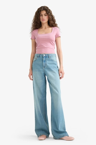 Defacto Fitted U Yaka Basic Düz Kısa Kollu Tişört C6102ax25smbr277 Bordo