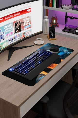 Pulp Fiction Ucuz Roman Tarantino V1 70x30 Xl Gaming Kauçuk Kaymaz Taban Mouse Pad Fare Altlığı