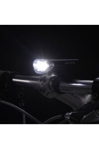 Cateye Combo Go Kit Ön Arka Far Kilometre Saati Siyah