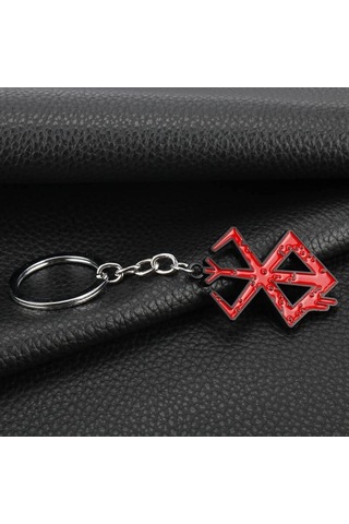 Dükkan Design Berserk Kırmızı Siyah Brand Of Sacrifice Anahtarlık Siyah - Kırmızı