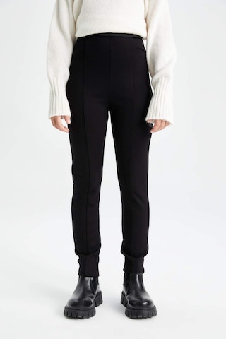 DeFacto Kız Çocuk Uzun Boy Düz Paça Siyah Tayt A5088A824AUBK81 Siyah