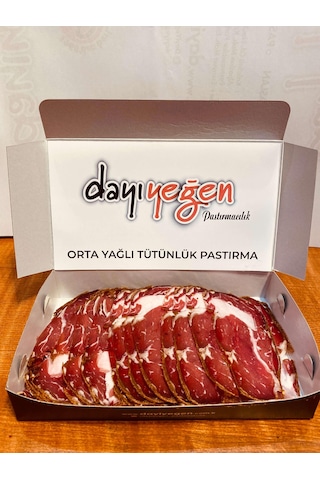 Dayı Yeğen Tütünlük Orta Yağlı Pastırma 1 KG