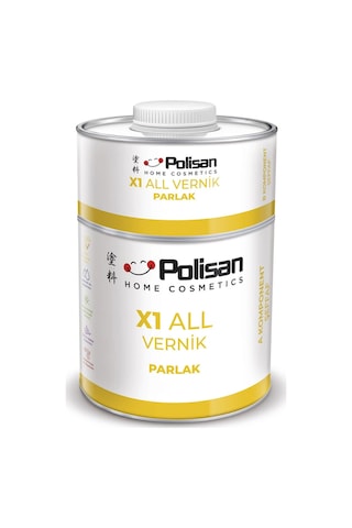 Polisan X1 All Vernik Parlak 0.6 Kg. Polisan X1 All Vernik Parlak 0.6 Kg.