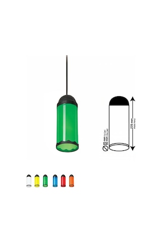 Zerpa 13302 Ağaç Feneri Plastik - Yeşil