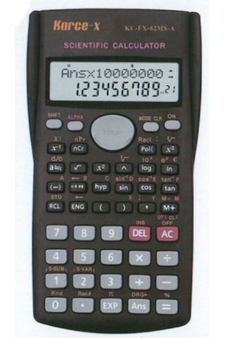 Karce-X KC-FX-82MS-A Bilimsel Fonksiyonlu Hesap Makinesi