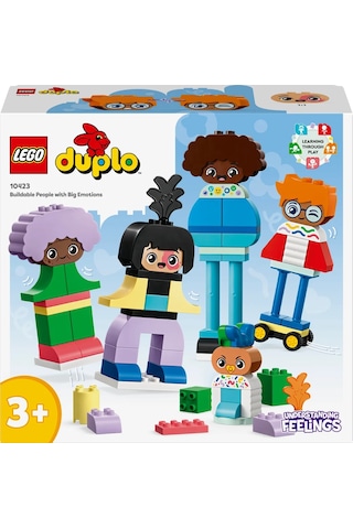 LEGO® DUPLO® Kasabası İnşa Edilebilen Duygulu İnsanlar 10423 3+ Eğitici Oyuncak Yapım Seti - 71 Parça