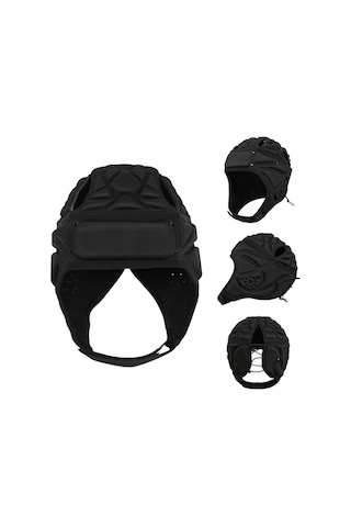 Geeroyoo Gençlik Yumuşak Ragbi Kaskı Çocuklar İçin Ayarlanabilir Futbol Ve Futbol Başlığı Hafif Koruyucu Spor Kaskı Mavi Mavi