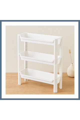 Buradabulabilirsin 3 Katlı Sepet Organizer Raf Ünitesi 465x145x500 Mm Bbz Çok Renkli
