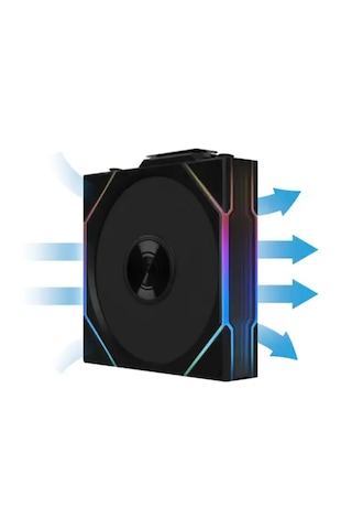 Lıan Lı Unı Fan Tl Wıreless 3x120mm Rgb Sıyah Kasa Fanı G99.12tl