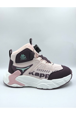 Kappa Kp-4073f Pembe Bordo Renk Makara Bağcıklı Kız Çocuk Outdoor Su Geçirmez Bilekli Sneaker