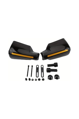 Sunshine011 Black Evrensel Motor Koruyucu Rüzgarlık Motosiklet El Koruma Kollukları Motosiklet Aksesuarları