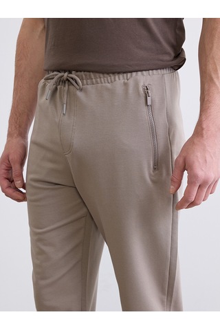 Lcwaıkıkı Classic Bej Standart Kalıp Erkek Jogger Eşofman Altı