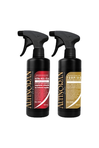 Altın Oran Torpido Bakım Hızlı Cila 2'li Set 500 ML