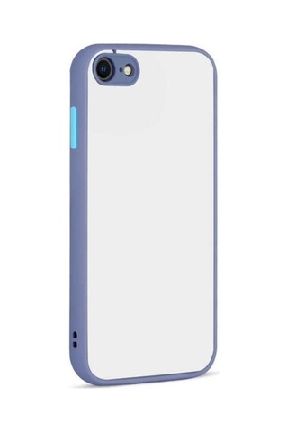 Apple Uyumlu iPhone 8 Kılıf Zore Hux Kapak Mor