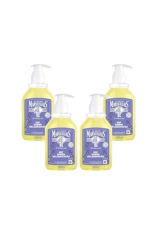 Le Petit Marseillais Lavanta Yağlı Saf Sıvı Sabun 4 x 300 ML