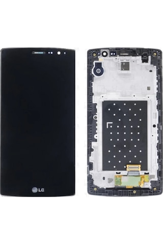 LG Uyumlu G4 Mini Lcd Ekran Dokunmatik Siyah Çıtalı
