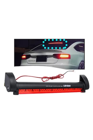 Çakar Modüllü 20 Modlu 32 Ledli Arka Cam 3.stop Lambası 12v.