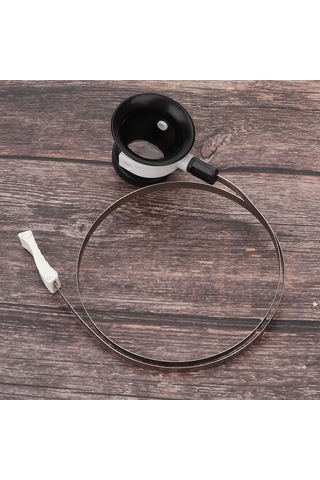 Folinda Saat Tamiri İçin 5x Büyütec, Başlıklı Gözlük, Ellerden Bağımsız, Hafif Ve Dayanıklı, Saatçi Gereci