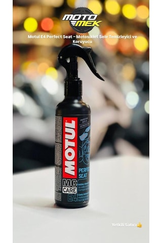 Motul E4 Profesyonel Sele Temizleyici, Parlatıcı Ve Koruyucu