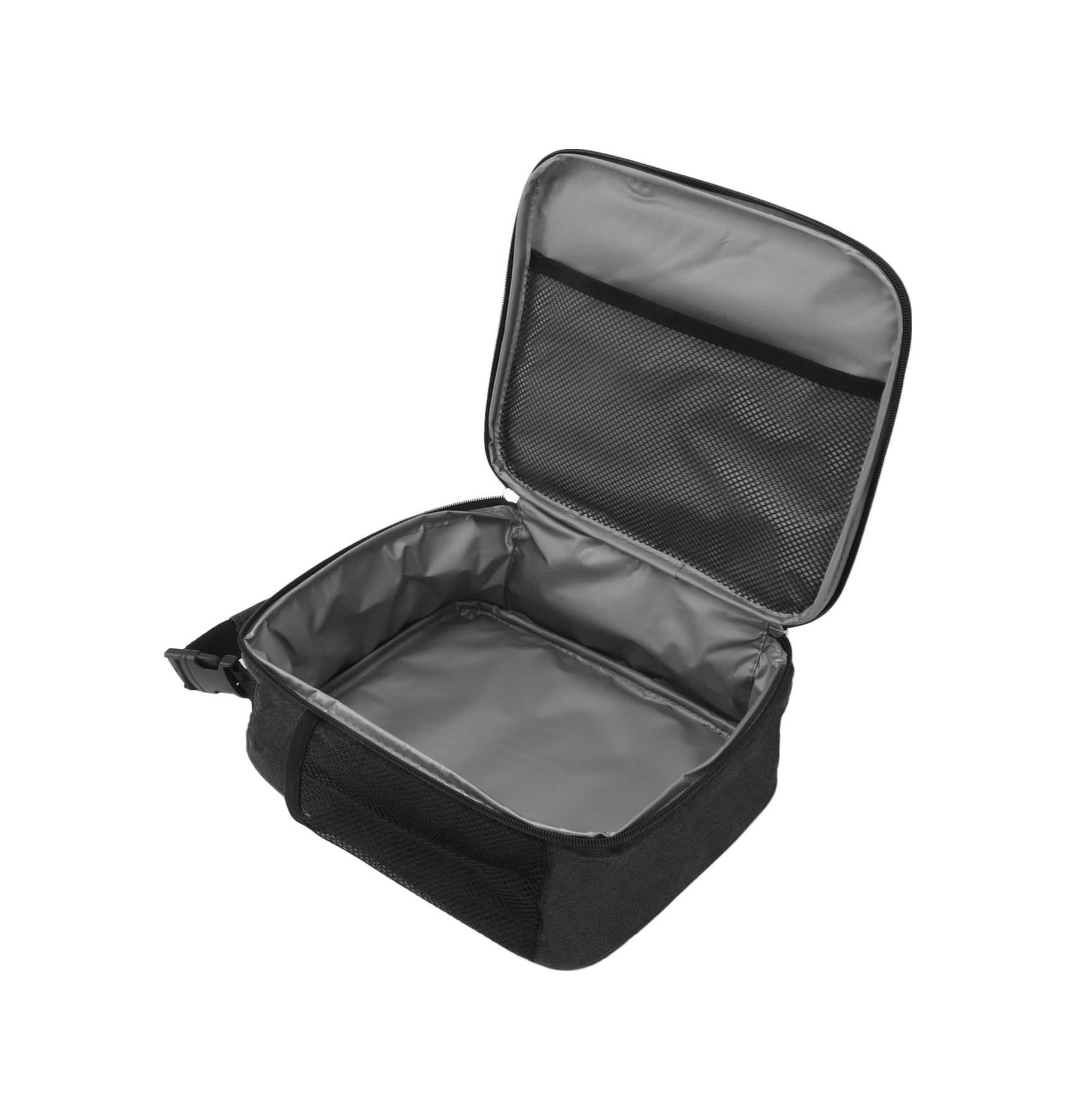 Kosona 6l Isı Yalıtımlı Öğle Yemeği Çantası, Oxford Kumaş, Sızdırmaz, Sıcak-sojuk Tutucu, Outdoor Piknik, Siyah Renk