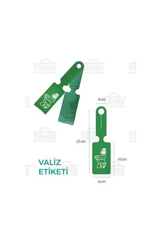 Trink Çanta Valiz Etiketi Ve Bavul Etiketi 2 Adet Şeffaf Trink Çanta Valiz Etiketi Ve Bavul Etiketi 2 Adet Şeffaf