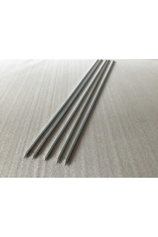 Kare Çöp Şiş Ciğer Şiş Tavuk Şiş Kuşbaşı Et Şişi 10 Adet 70 Cm N11.369