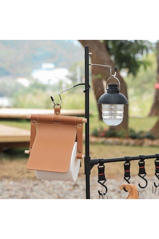 Kamp İçin Çok Fonksiyonlu S-şekilli Direk Askısı Kaymaz Paslanmaz Çok Renkli