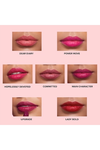 Too Faced Lady Bold Pigment Cream Lipstick Main Character Ruj