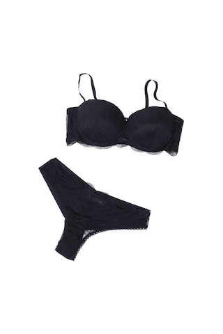 Pierre Cardin Kadın Pisa Cup Push Up Straplez Sütyen Takım