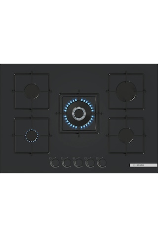 Bosch Black Deluxe HRG232EB3 - PNQ7B6P31O 3D Fry 75 CM Wok Bek  - DWK66PJ60T 3 Lü Ankastre Set 610