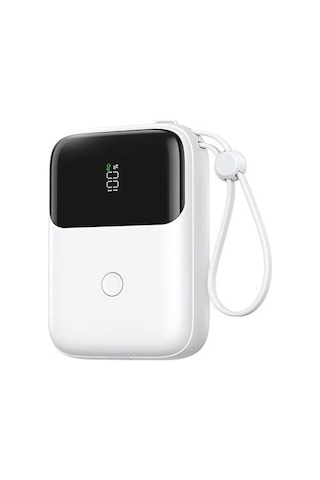 Thentech 1000mah Telefon Tablet Powerbank Küçük Taşınabilir Küçük Güçlü Portatif Powebank Beyaz