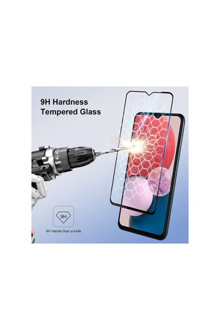 Galaxy Uyumlu A34 Tam Kalpayan Yüksek Çözünürlük Kamera Açık Temperli 9d Telefon Ekran Koruyucu Full