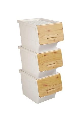 Geseus Motek Organızer Tekerlekli Eşya Ve Erzak Kutusu 3x33 Lt-Mt