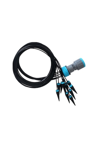 Trendooze Uzunlukta Sulama Sulama Sulama Spreyi Sistemi Otomatik Metre Damla Borusu Başlık Bahçe 10 1.6 No