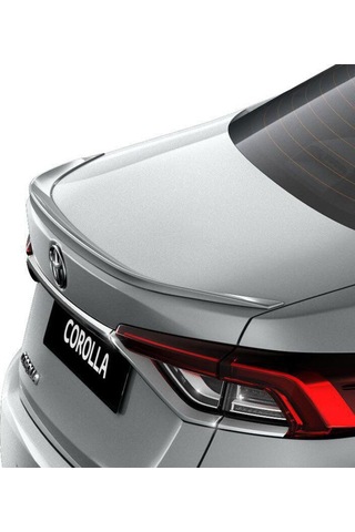 Toyota Corolla 2019+ Uyumlu Yedek Parça İnce Spoiler Plastik