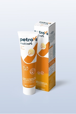Petroys Multiroys Kedi ve Köpekler İçin Multivitamin Malt Macun 100 G